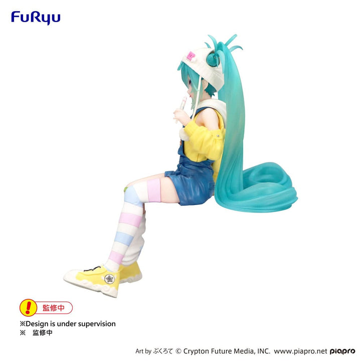 Hatsune Miku Noodle Stopper PVC Statue Hatsune Miku Lollipop 15cm