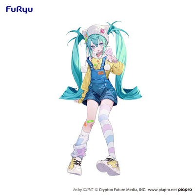 Hatsune Miku Noodle Stopper PVC Statue Hatsune Miku Lollipop 15cm - Scale Statue - Furyu - Hobby Figures UK