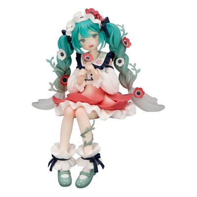 Hatsune Miku Noodle Stopper PVC Statue Hatsune Miku Flower Fairy Anemone 14cm - Scale Statue - Furyu - Hobby Figures UK