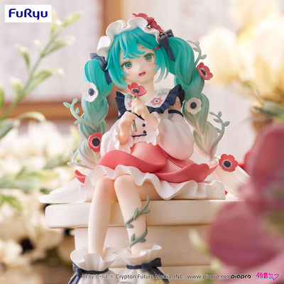 Hatsune Miku Noodle Stopper PVC Statue Hatsune Miku Flower Fairy Anemone 14cm - Scale Statue - Furyu - Hobby Figures UK