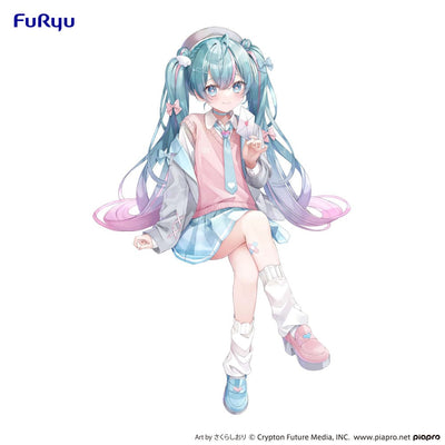 Hatsune Miku Noodle Stopper PVC Statue Love Blazer 13cm - Scale Statue - Furyu - Hobby Figures UK