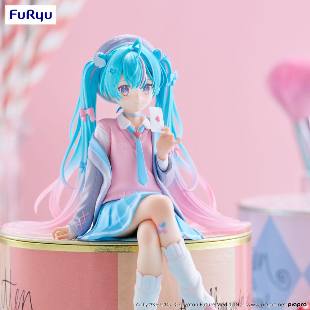 Hatsune Miku Noodle Stopper PVC Statue Love Blazer 13cm - Scale Statue - Furyu - Hobby Figures UK