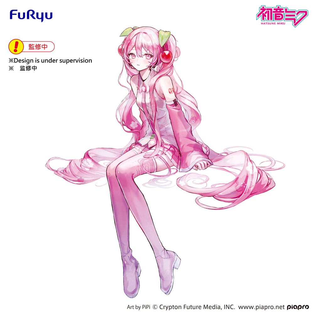 Hatsune Miku Noodle Stopper PVC Statue Sakura Miku 2026 14cm