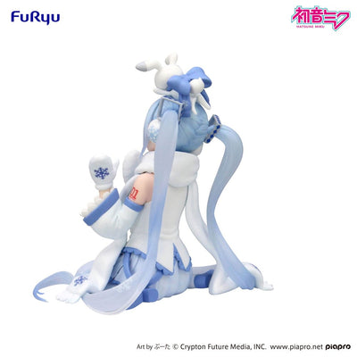 Hatsune Miku Noodle Stopper PVC Statue Snow Miku Sky Town 10th Ver. 15cm - Scale Statue - Furyu - Hobby Figures UK