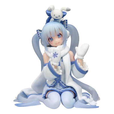 Hatsune Miku Noodle Stopper PVC Statue Snow Miku Sky Town 10th Ver. 15cm - Scale Statue - Furyu - Hobby Figures UK