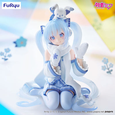 Hatsune Miku Noodle Stopper PVC Statue Snow Miku Sky Town 10th Ver. 15cm - Scale Statue - Furyu - Hobby Figures UK