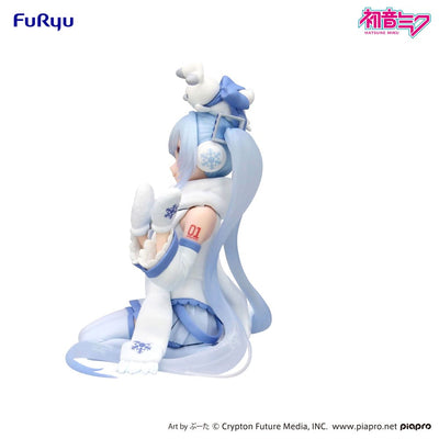 Hatsune Miku Noodle Stopper PVC Statue Snow Miku Sky Town 10th Ver. 15cm - Scale Statue - Furyu - Hobby Figures UK