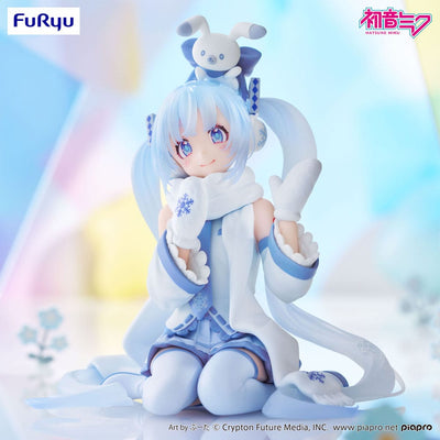 Hatsune Miku Noodle Stopper PVC Statue Snow Miku Sky Town 10th Ver. 15cm - Scale Statue - Furyu - Hobby Figures UK