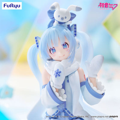 Hatsune Miku Noodle Stopper PVC Statue Snow Miku Sky Town 10th Ver. 15cm - Scale Statue - Furyu - Hobby Figures UK