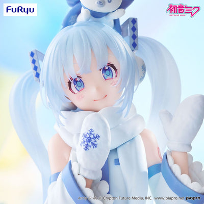 Hatsune Miku Noodle Stopper PVC Statue Snow Miku Sky Town 10th Ver. 15cm - Scale Statue - Furyu - Hobby Figures UK