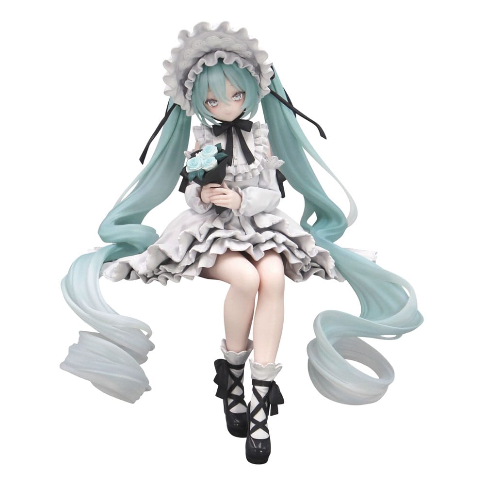 Hatsune Miku Noodle Stopper PVC Statue Vintage Doll Style 15cm - Scale Statue - Furyu - Hobby Figures UK