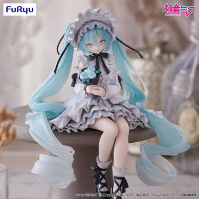 Hatsune Miku Noodle Stopper PVC Statue Vintage Doll Style 15cm - Scale Statue - Furyu - Hobby Figures UK