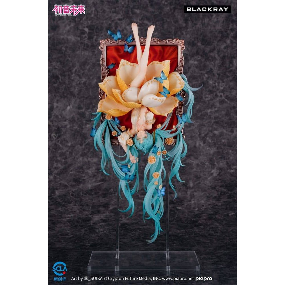 Hatsune Miku PVC Statue 1/7 Hatsune Miku: The Portrait´s Phantom Melody 41cm - Scale Statue - Blackray - Hobby Figures UK
