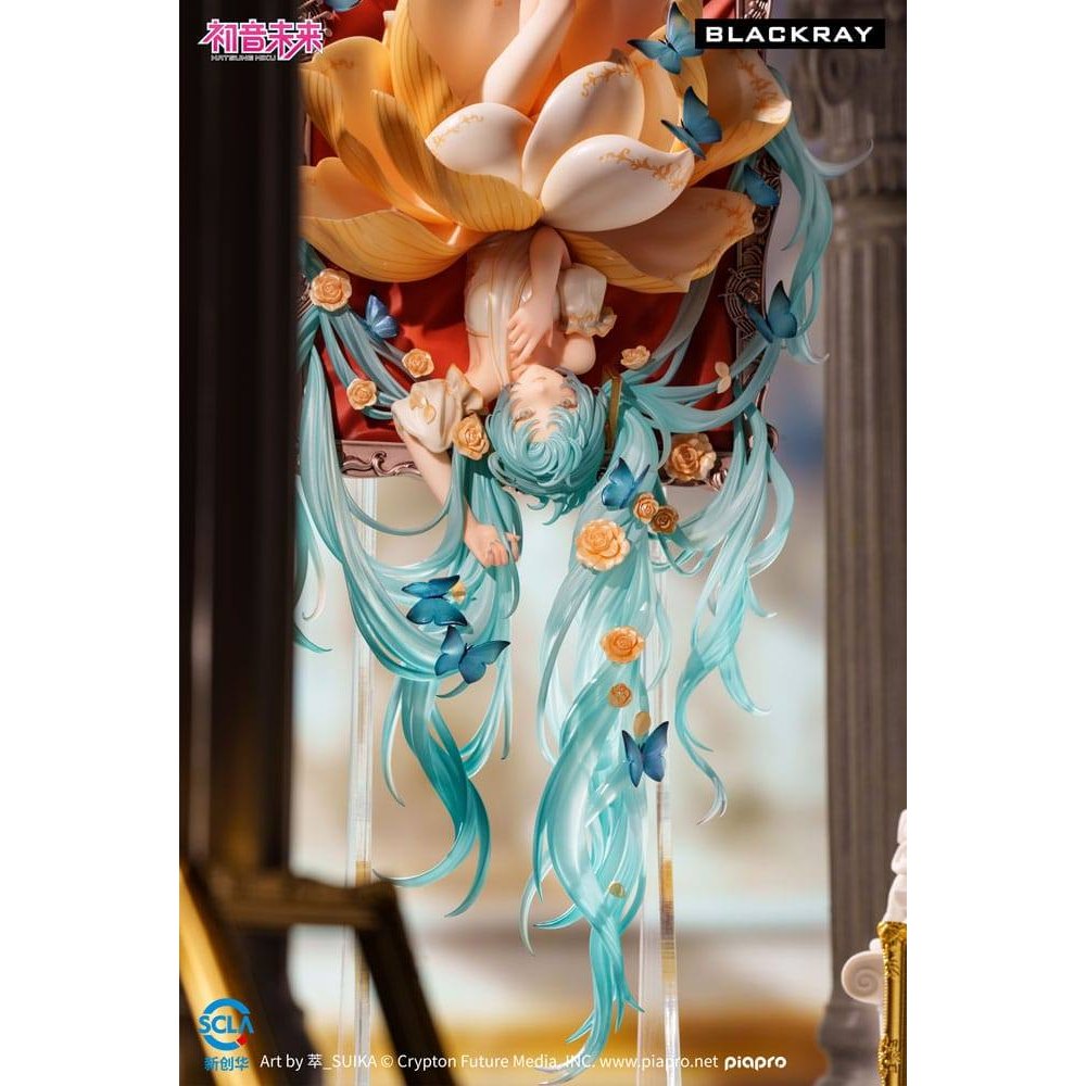 Hatsune Miku PVC Statue 1/7 Hatsune Miku: The Portrait´s Phantom Melody 41cm - Scale Statue - Blackray - Hobby Figures UK