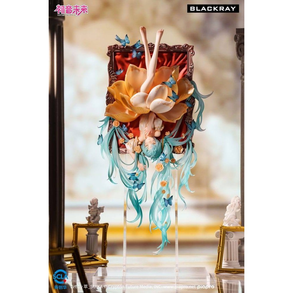 Hatsune Miku PVC Statue 1/7 Hatsune Miku: The Portrait´s Phantom Melody 41cm - Scale Statue - Blackray - Hobby Figures UK