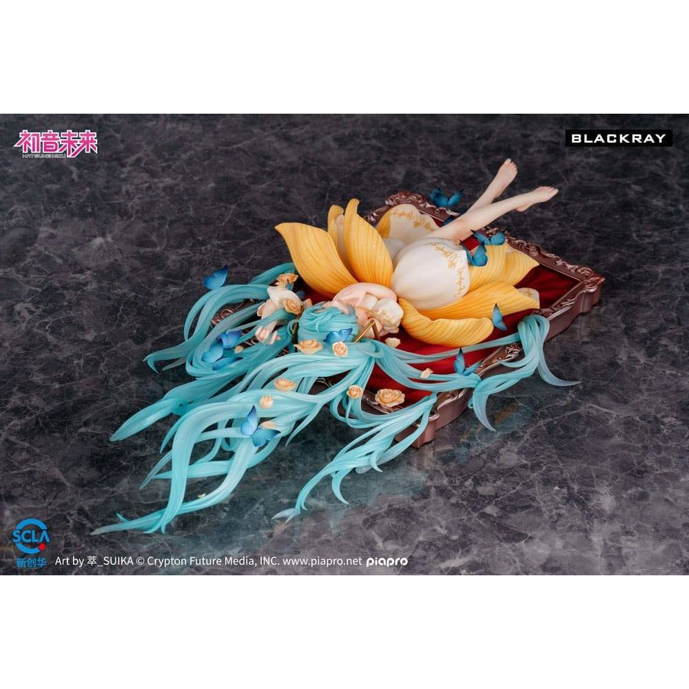 Hatsune Miku PVC Statue 1/7 Hatsune Miku: The Portrait´s Phantom Melody 41cm - Scale Statue - Blackray - Hobby Figures UK
