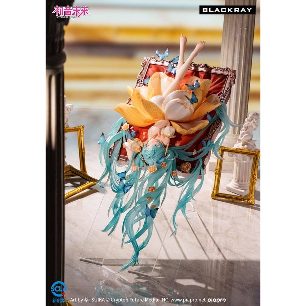 Hatsune Miku PVC Statue 1/7 Hatsune Miku: The Portrait´s Phantom Melody 41cm - Scale Statue - Blackray - Hobby Figures UK