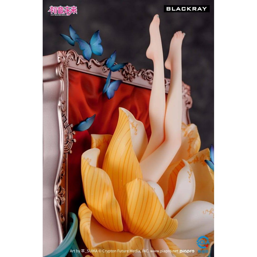Hatsune Miku PVC Statue 1/7 Hatsune Miku: The Portrait´s Phantom Melody 41cm - Scale Statue - Blackray - Hobby Figures UK