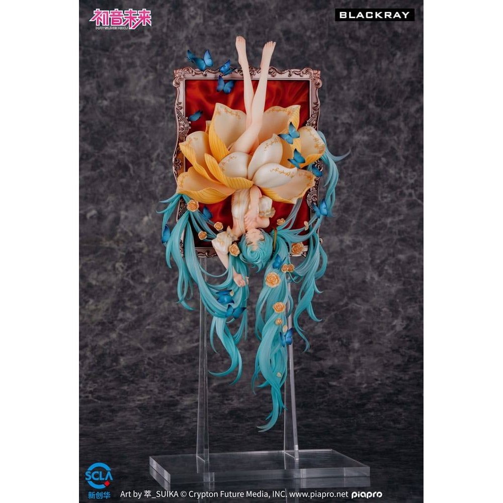 Hatsune Miku PVC Statue 1/7 Hatsune Miku: The Portrait´s Phantom Melody 41cm - Scale Statue - Blackray - Hobby Figures UK