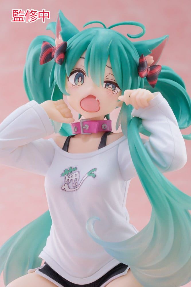 Hatsune Miku PVC Statue Desktop Cute Figure Hatsune Miku Cute 13cm - Scale Statue - Taito Prize - Hobby Figures UK