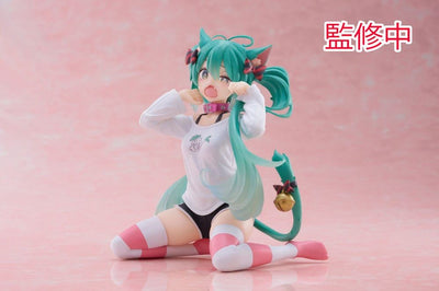 Hatsune Miku PVC Statue Desktop Cute Figure Hatsune Miku Cute 13cm - Scale Statue - Taito Prize - Hobby Figures UK