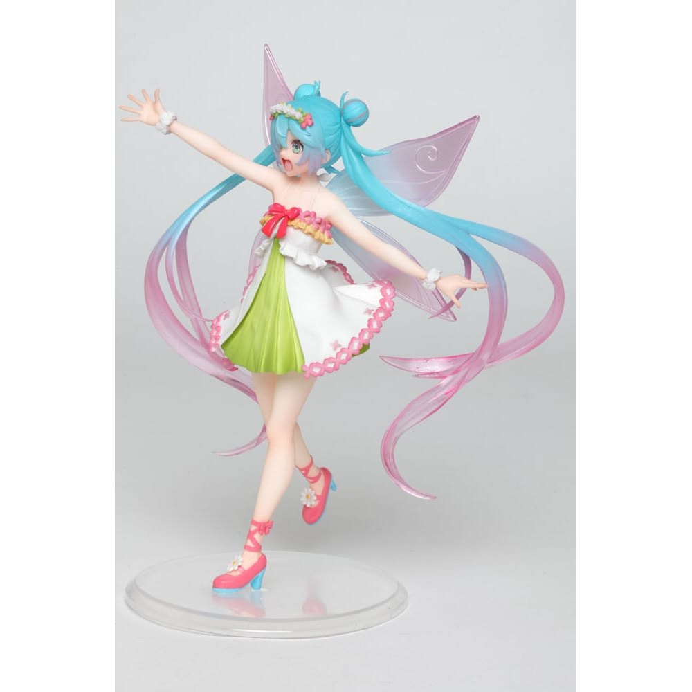 Hatsune Miku PVC Statue Hatsune 3rd season Spring Ver. Reissue 18cm - Scale Statue - Taito Prize - Hobby Figures UK