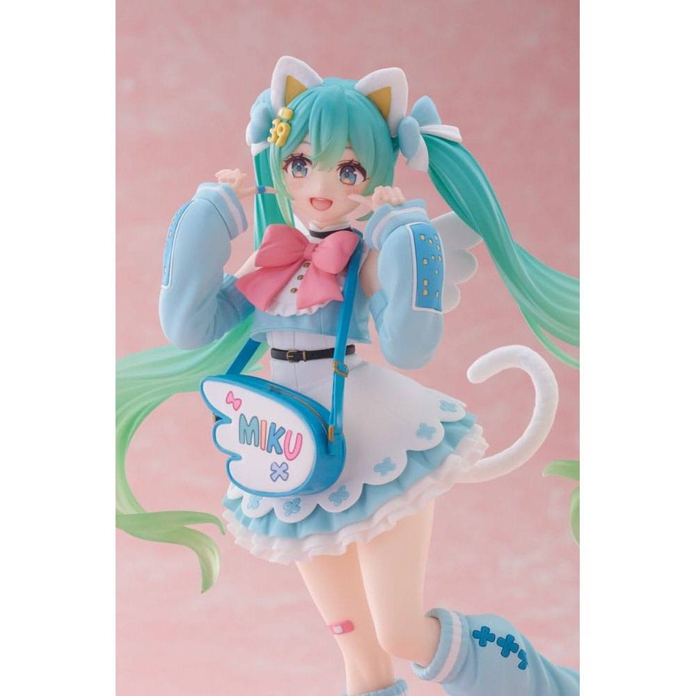 Hatsune Miku PVC Statue Hatsune Miku Fashion Fancy Ver. 18cm - Scale Statue - Taito Prize - Hobby Figures UK