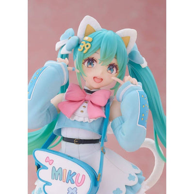 Hatsune Miku PVC Statue Hatsune Miku Fashion Fancy Ver. 18cm - Scale Statue - Taito Prize - Hobby Figures UK