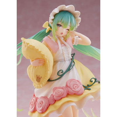 Hatsune Miku PVC Statue Hatsune Miku Wonderland Figure Sleeping Beauty Reissue 18cm - Scale Statue - Taito Prize - Hobby Figures UK