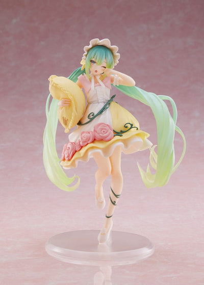 Hatsune Miku PVC Statue Hatsune Miku Wonderland Figure Sleeping Beauty Reissue 18cm - Scale Statue - Taito Prize - Hobby Figures UK