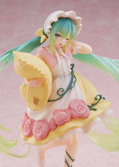 Hatsune Miku PVC Statue Hatsune Miku Wonderland Figure Sleeping Beauty Reissue 18cm - Scale Statue - Taito Prize - Hobby Figures UK