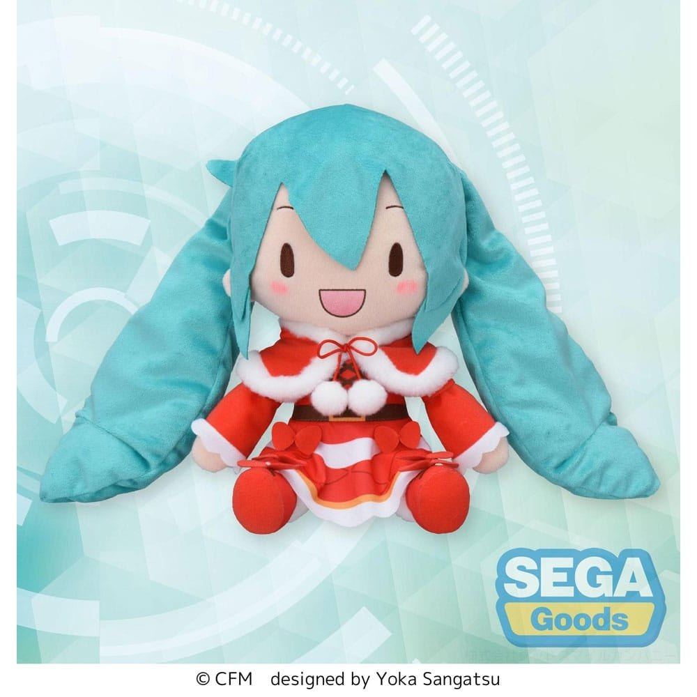 Hatsune Miku Plush Figure Hatsune Miku Christmas 2024 L 27cm Hobby Hatsune miku plush figure hatsune miku christmas 2024 l 27cm hobby