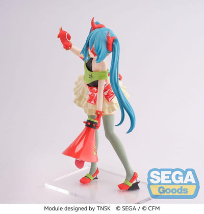 Hatsune Miku Series FIGURIZMa PVC Statue Project DIVA- X Hatsune Miku - DE:MONSTAR T.R. 22cm - Scale Statue - Sega - Hobby Figures UK