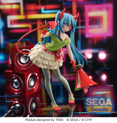 Hatsune Miku Series FIGURIZMa PVC Statue Project DIVA- X Hatsune Miku - DE:MONSTAR T.R. 22cm - Scale Statue - Sega - Hobby Figures UK