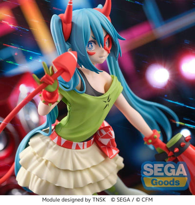 Hatsune Miku Series FIGURIZMa PVC Statue Project DIVA- X Hatsune Miku - DE:MONSTAR T.R. 22cm - Scale Statue - Sega - Hobby Figures UK