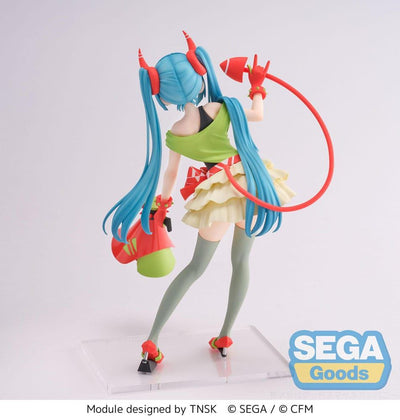 Hatsune Miku Series FIGURIZMa PVC Statue Project DIVA- X Hatsune Miku - DE:MONSTAR T.R. 22cm - Scale Statue - Sega - Hobby Figures UK