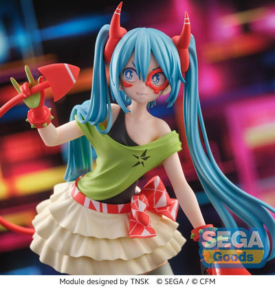 Hatsune Miku Series FIGURIZMa PVC Statue Project DIVA- X Hatsune Miku - DE:MONSTAR T.R. 22cm - Scale Statue - Sega - Hobby Figures UK