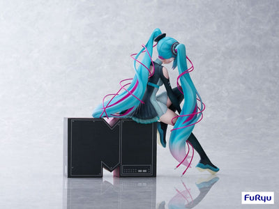 Hatsune Miku Statue 1/7 Hatsune Miku x MTV 20cm - Scale Statue - Furyu - Hobby Figures UK