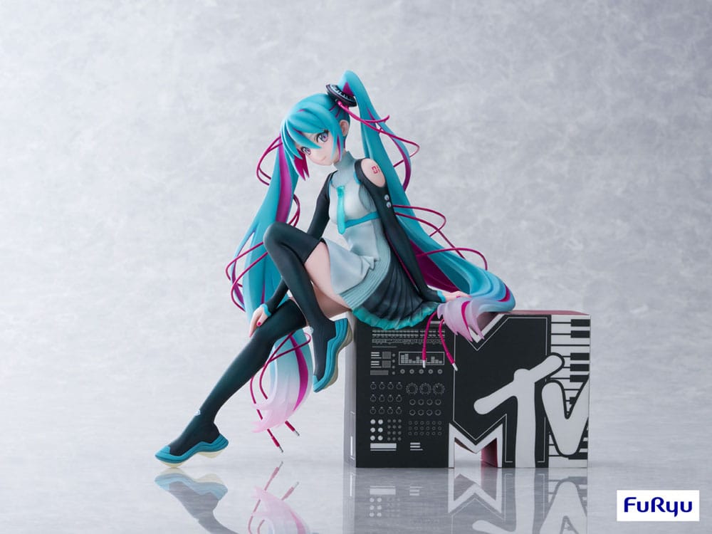 Hatsune Miku Statue 1/7 Hatsune Miku x MTV 20cm - Scale Statue - Furyu - Hobby Figures UK