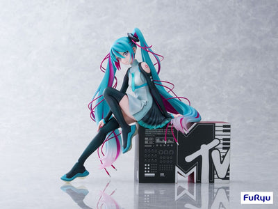 Hatsune Miku Statue 1/7 Hatsune Miku x MTV 20cm - Scale Statue - Furyu - Hobby Figures UK