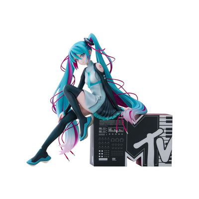 Hatsune Miku Statue 1/7 Hatsune Miku x MTV 20cm - Scale Statue - Furyu - Hobby Figures UK