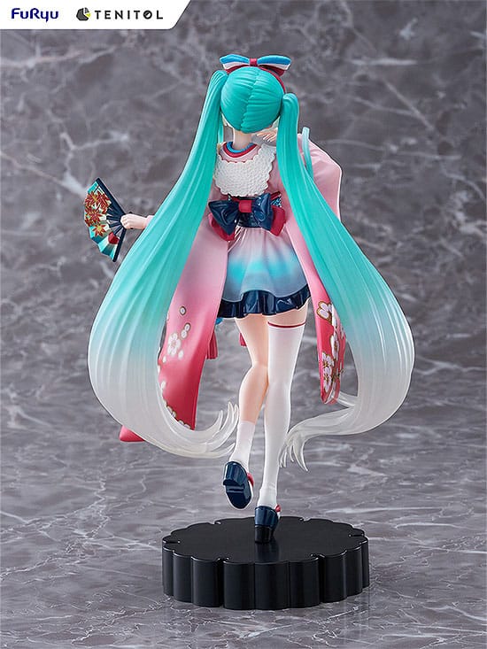 Hatsune Miku Statue Neo Tokyo Series Kimono 22cm - Scale Statue - Furyu - Hobby Figures UK