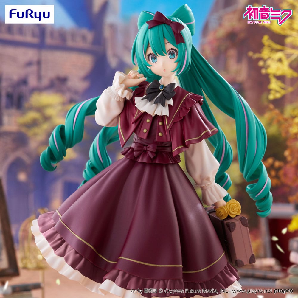 Hatsune Miku Trio-Try-iT PVC Statue Classical Retro Miku heo European Exclusive 19cm - Scale Statue - Furyu - Hobby Figures UK
