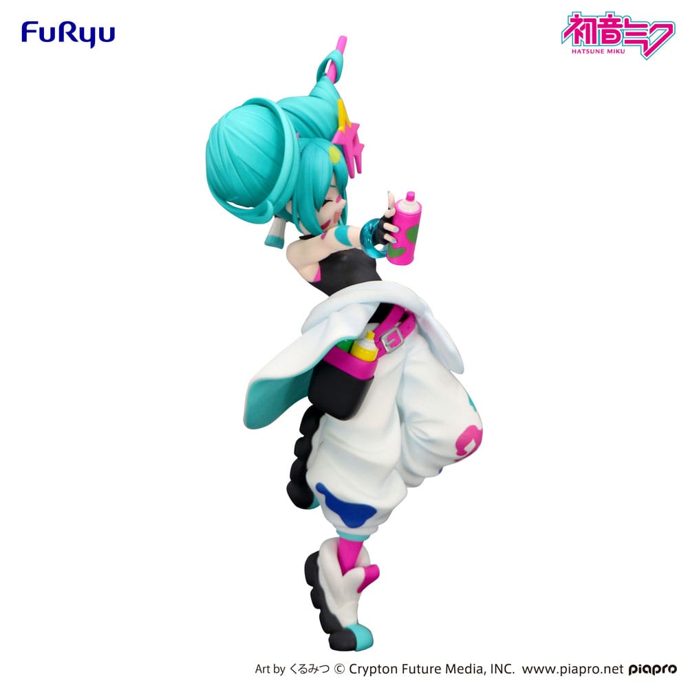 Hatsune Miku Trio-Try-iT PVC Statue Miku Paint Girl 19cm - Scale Statue - Furyu - Hobby Figures UK
