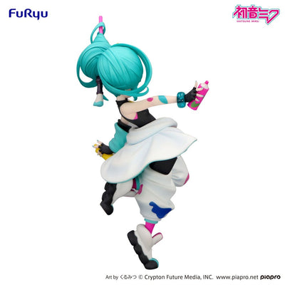 Hatsune Miku Trio-Try-iT PVC Statue Miku Paint Girl 19cm - Scale Statue - Furyu - Hobby Figures UK