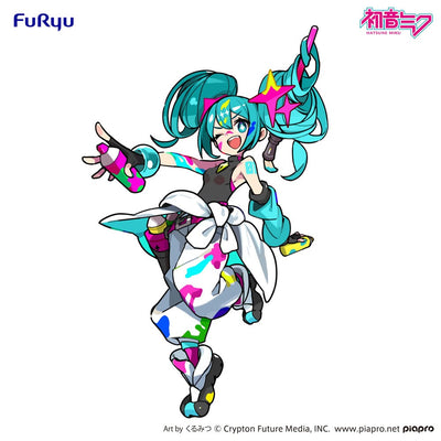 Hatsune Miku Trio-Try-iT PVC Statue Miku Paint Girl 19cm - Scale Statue - Furyu - Hobby Figures UK