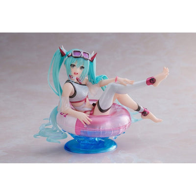 Hatsune Miku Wonderland PVC Statue Aqua Float Girls Figure Hatsune Miku Reissue 18cm - Scale Statue - Taito Prize - Hobby Figures UK