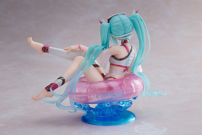 Hatsune Miku Wonderland PVC Statue Aqua Float Girls Figure Hatsune Miku Reissue 18cm - Scale Statue - Taito Prize - Hobby Figures UK