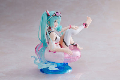 Hatsune Miku Wonderland PVC Statue Aqua Float Girls Figure Hatsune Miku Reissue 18cm - Scale Statue - Taito Prize - Hobby Figures UK