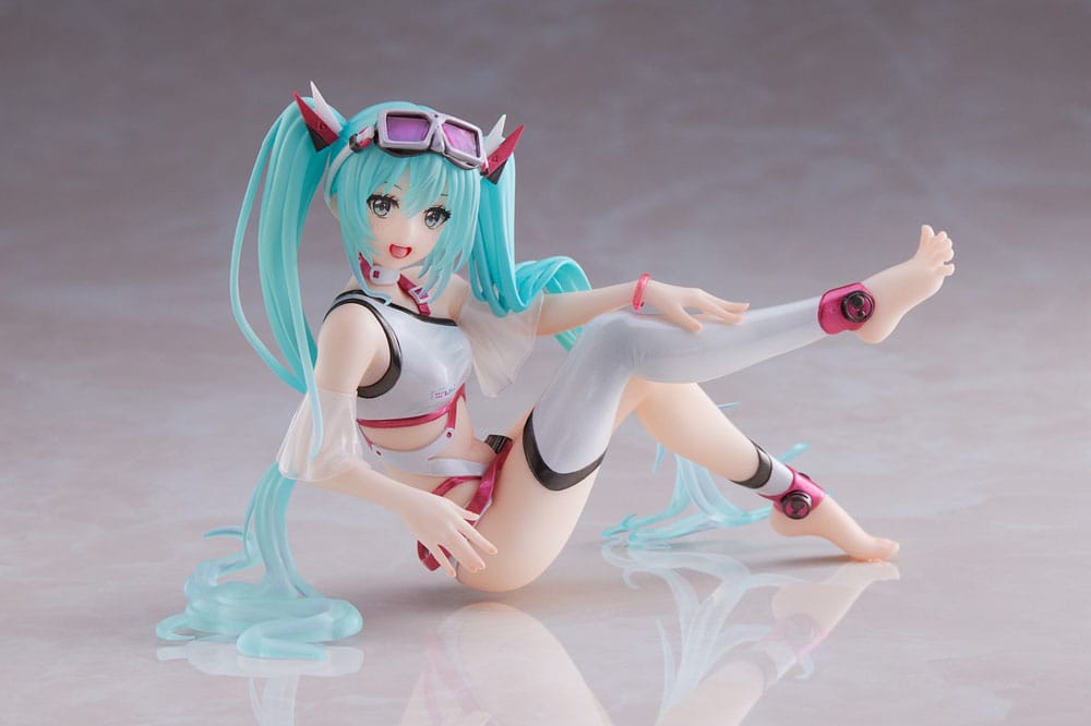 Hatsune Miku Wonderland PVC Statue Aqua Float Girls Figure Hatsune Miku Reissue 18cm - Scale Statue - Taito Prize - Hobby Figures UK